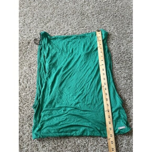 Bench Green Black Crowl Neck Work Out Tank Sleeveless Size Small Pull Over - Picture 6 of 13